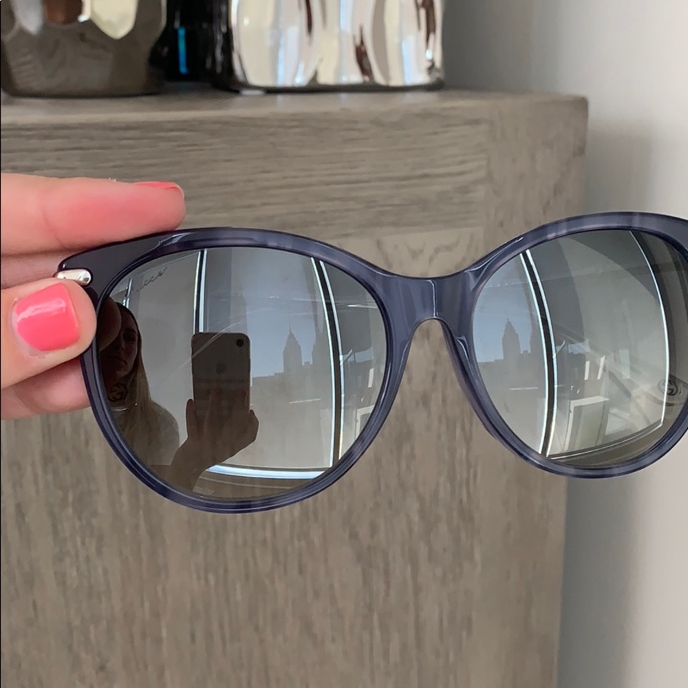 Brand new Blue Horm Gucci sunglasses